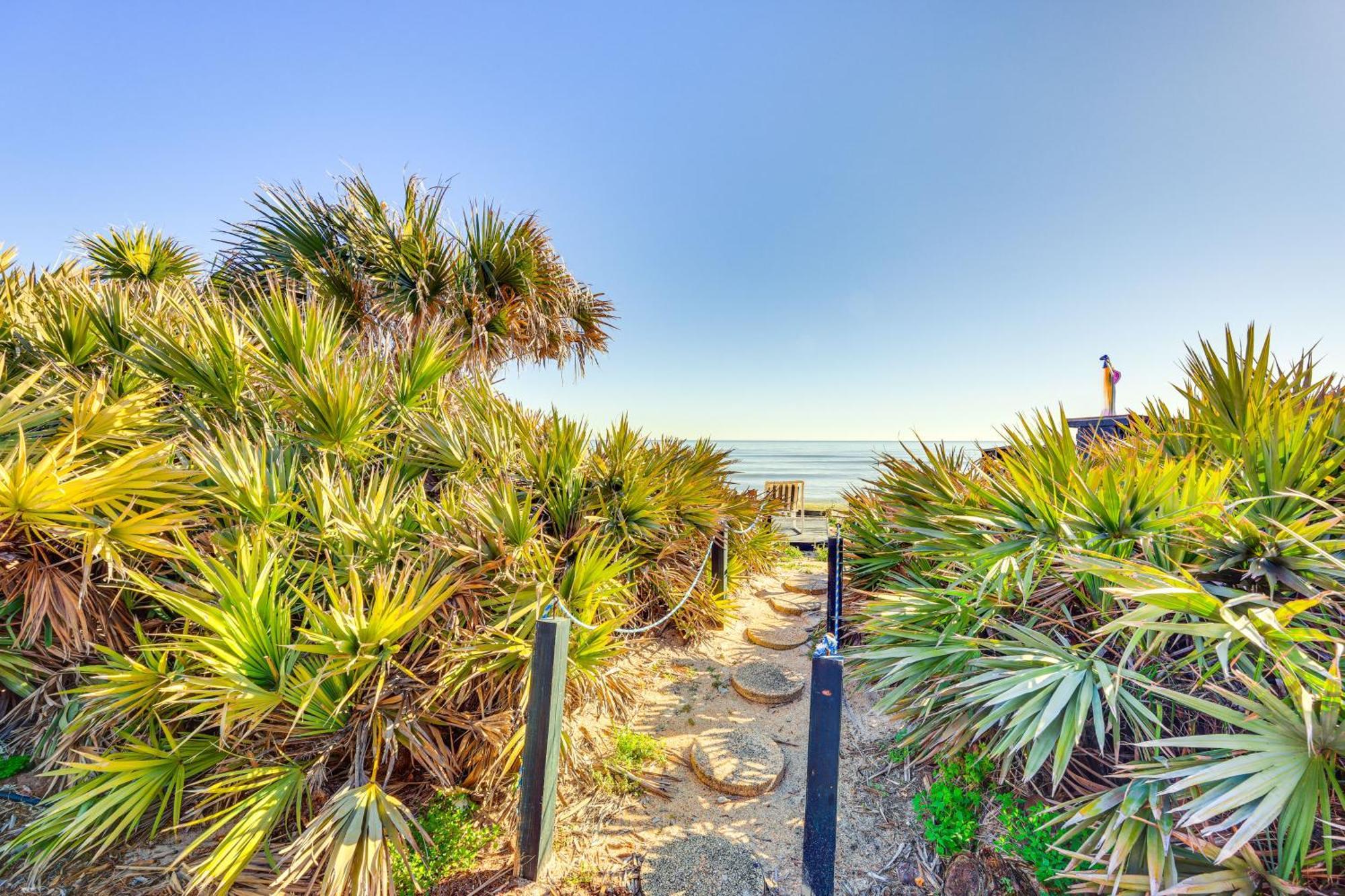 Oceanfront Oasis In Flagler Beach With Deck And Views! Extérieur photo
